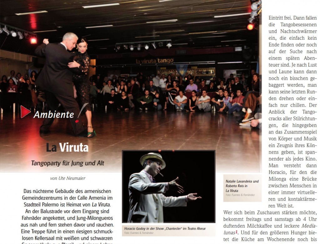 La Viruta - Tangoparty für Jung und Alt | Ute Neumaier